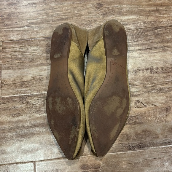 Zara Frayed Flat Satin Slippers - Picture 6 of 8